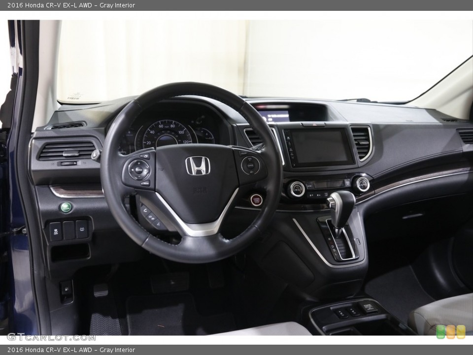 Gray Interior Dashboard for the 2016 Honda CR-V EX-L AWD #145138242