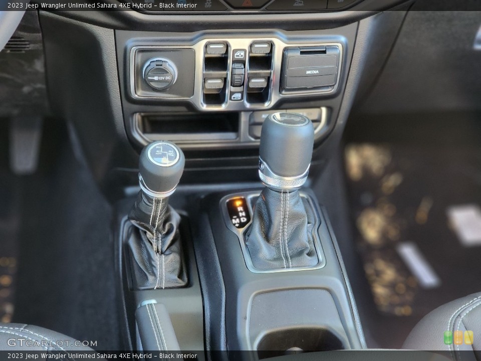 Black Interior Transmission for the 2023 Jeep Wrangler Unlimited Sahara 4XE Hybrid #145138248