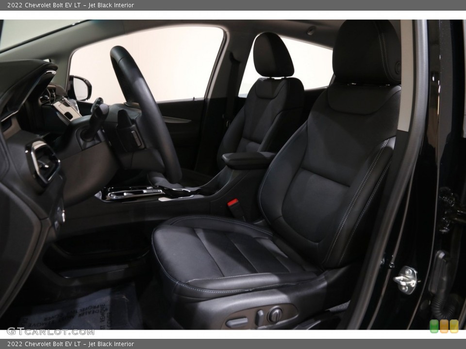 Jet Black Interior Front Seat for the 2022 Chevrolet Bolt EV LT #145143465