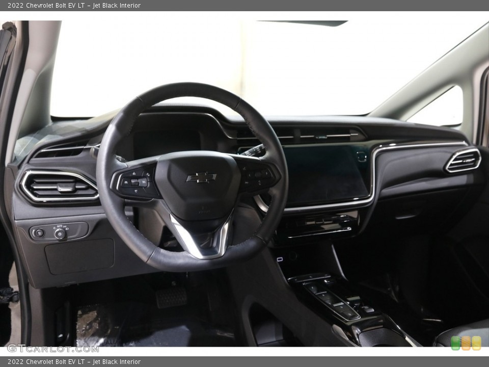 Jet Black Interior Dashboard for the 2022 Chevrolet Bolt EV LT #145143477