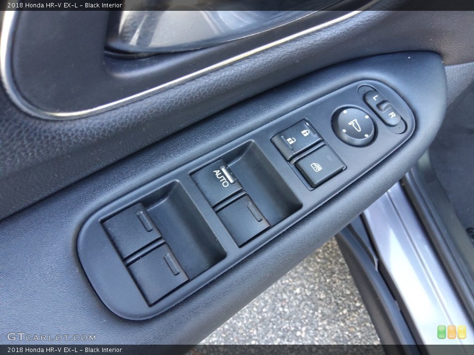 Black Interior Controls for the 2018 Honda HR-V EX-L #145144722