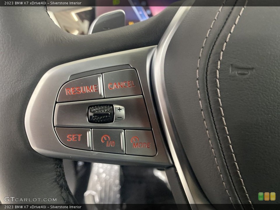 Silverstone Interior Steering Wheel for the 2023 BMW X7 xDrive40i #145144794