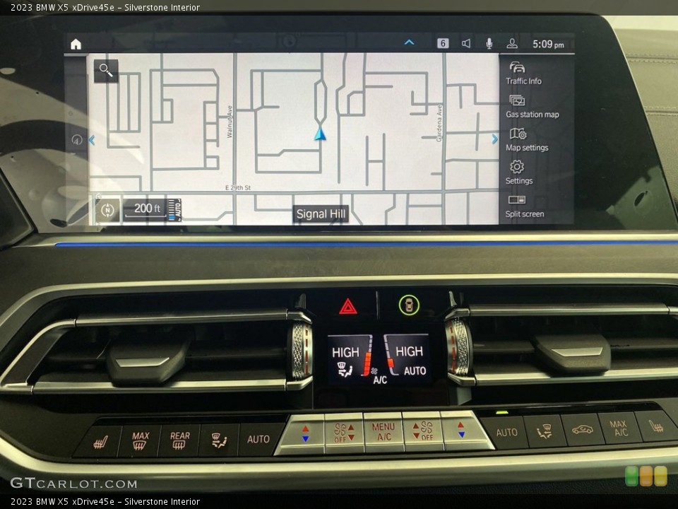 Silverstone Interior Navigation for the 2023 BMW X5 xDrive45e #145145568