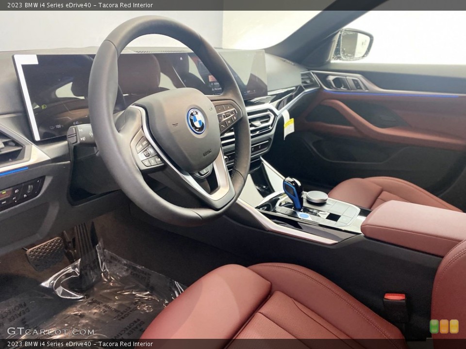 Tacora Red Interior Photo for the 2023 BMW i4 Series eDrive40 #145146393