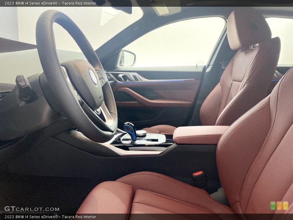 Tacora Red Interior Front Seat for the 2023 BMW i4 Series eDrive40 #145146414