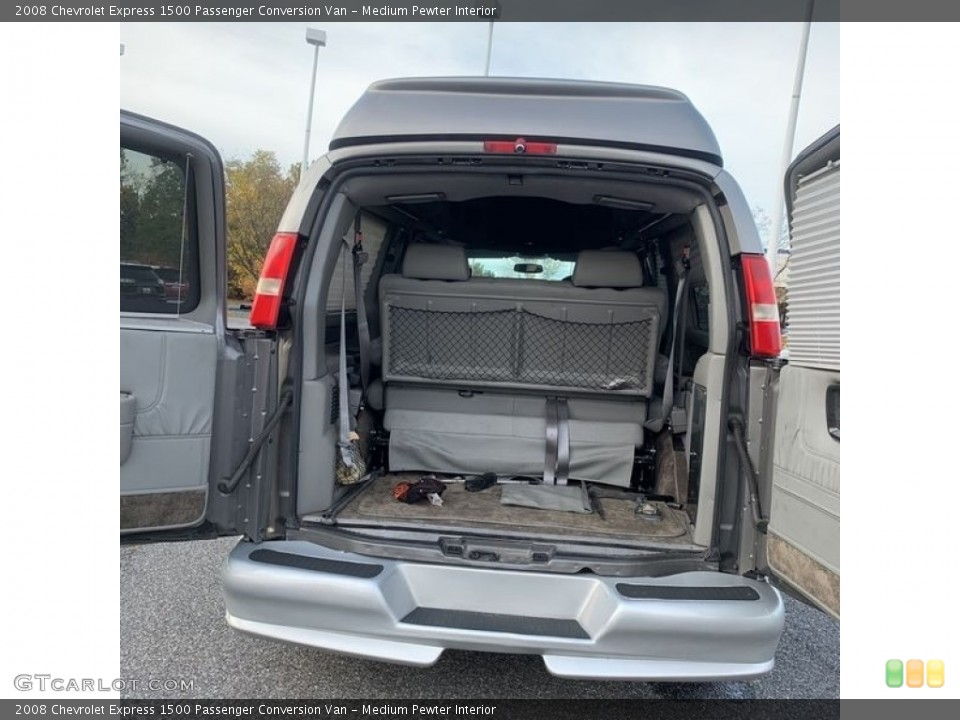 Medium Pewter Interior Trunk for the 2008 Chevrolet Express 1500 Passenger Conversion Van #145150336