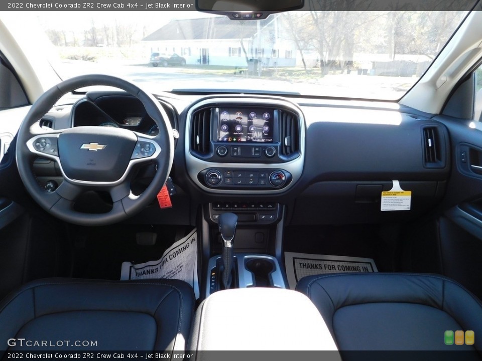 Jet Black Interior Dashboard for the 2022 Chevrolet Colorado ZR2 Crew Cab 4x4 #145151035