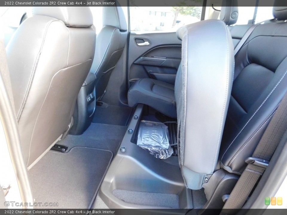 Jet Black Interior Rear Seat for the 2022 Chevrolet Colorado ZR2 Crew Cab 4x4 #145151047