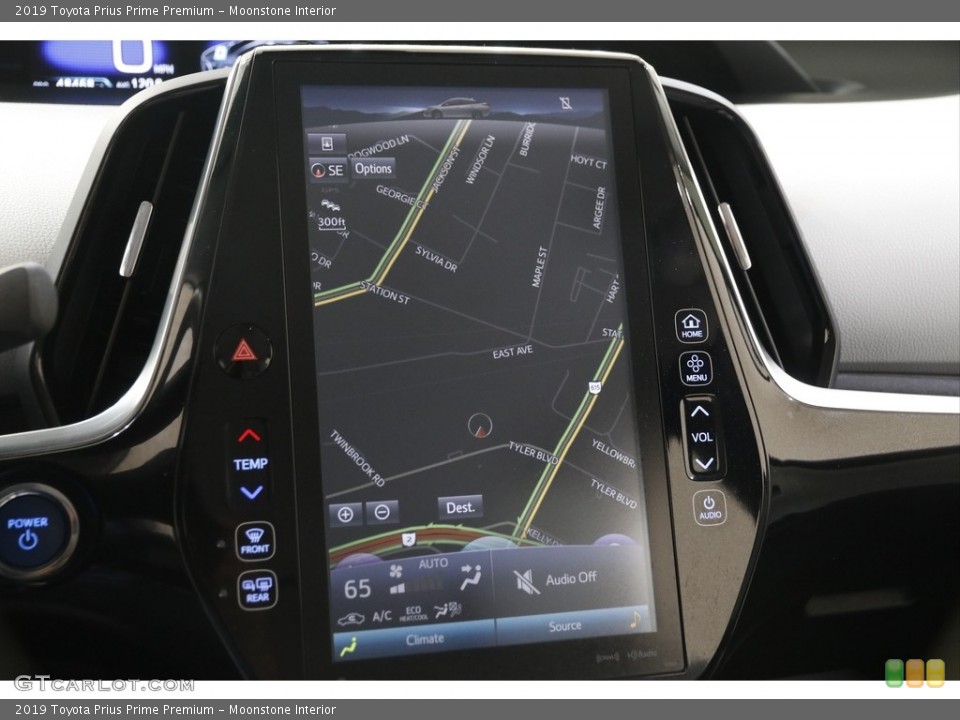 Moonstone Interior Navigation for the 2019 Toyota Prius Prime Premium #145154491
