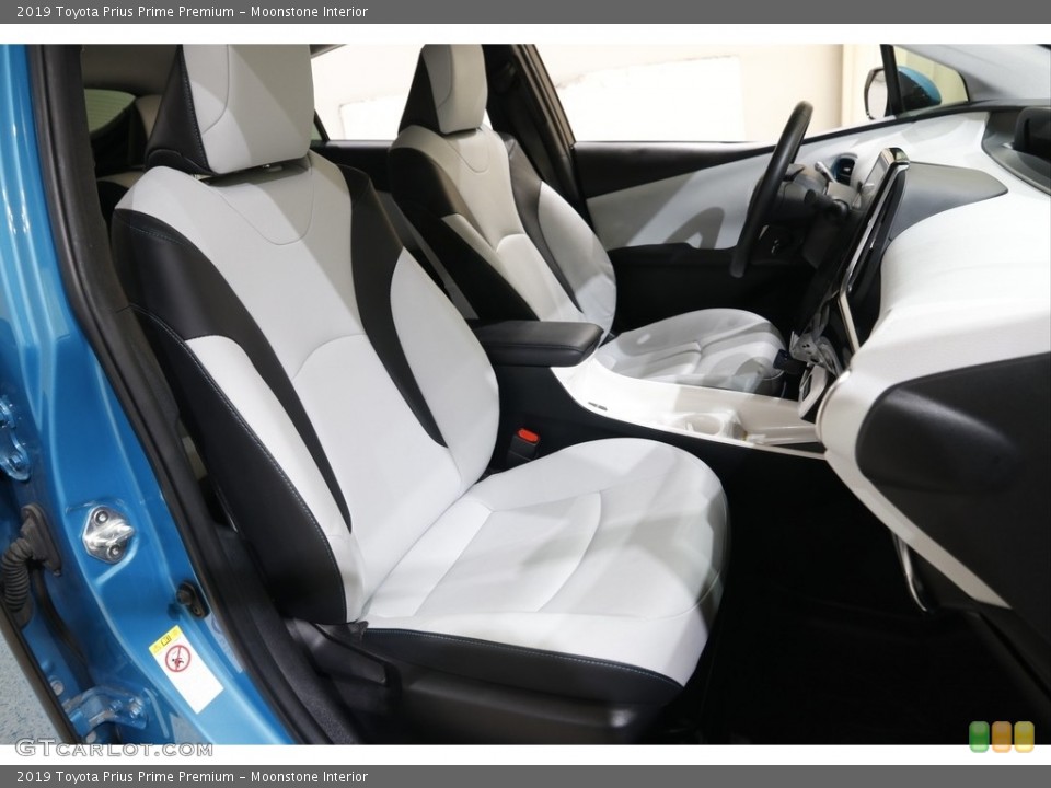 Moonstone Interior Front Seat for the 2019 Toyota Prius Prime Premium #145154656