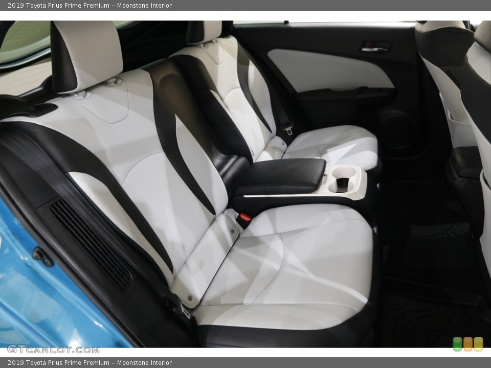 Moonstone Interior Rear Seat for the 2019 Toyota Prius Prime Premium #145154680