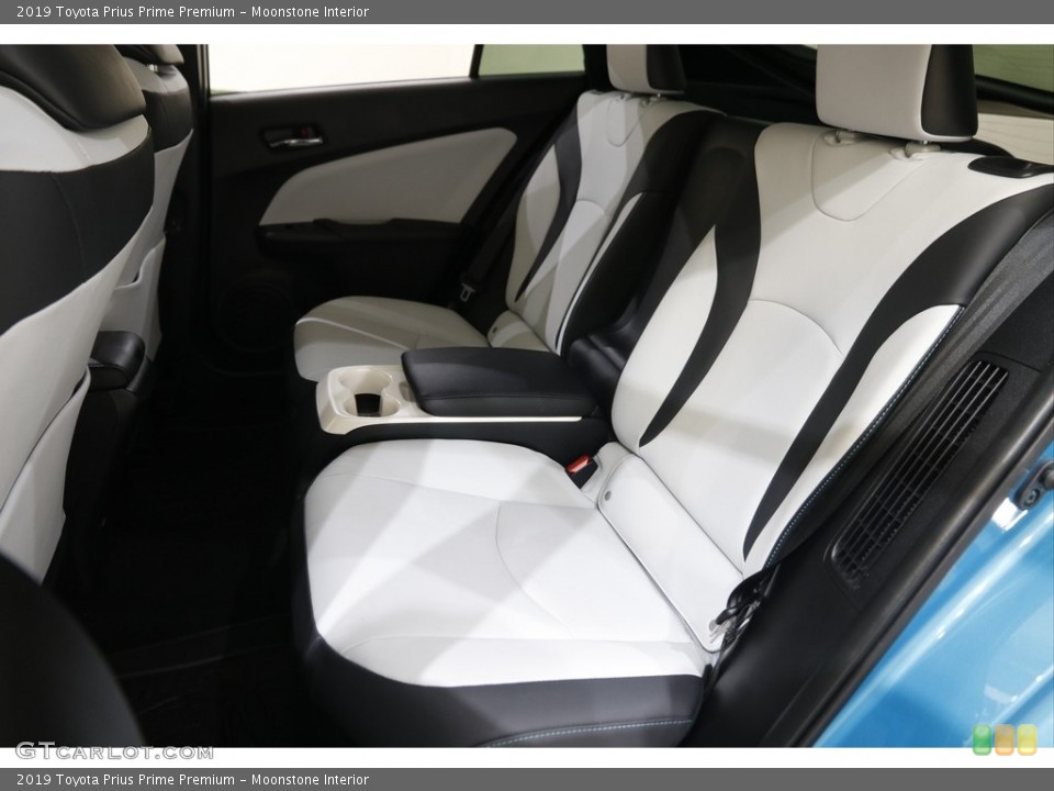 Moonstone Interior Rear Seat for the 2019 Toyota Prius Prime Premium #145154698