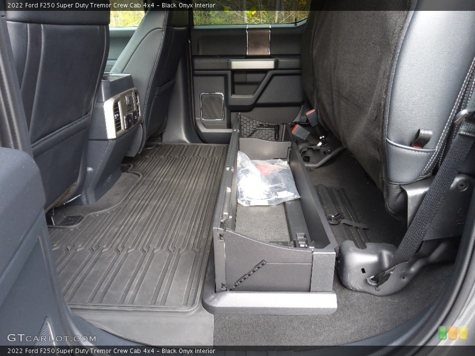 Black Onyx Interior Rear Seat for the 2022 Ford F250 Super Duty Tremor Crew Cab 4x4 #145155898