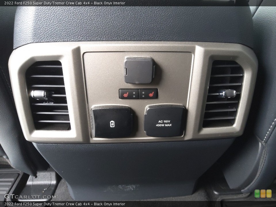 Black Onyx Interior Controls for the 2022 Ford F250 Super Duty Tremor Crew Cab 4x4 #145155910