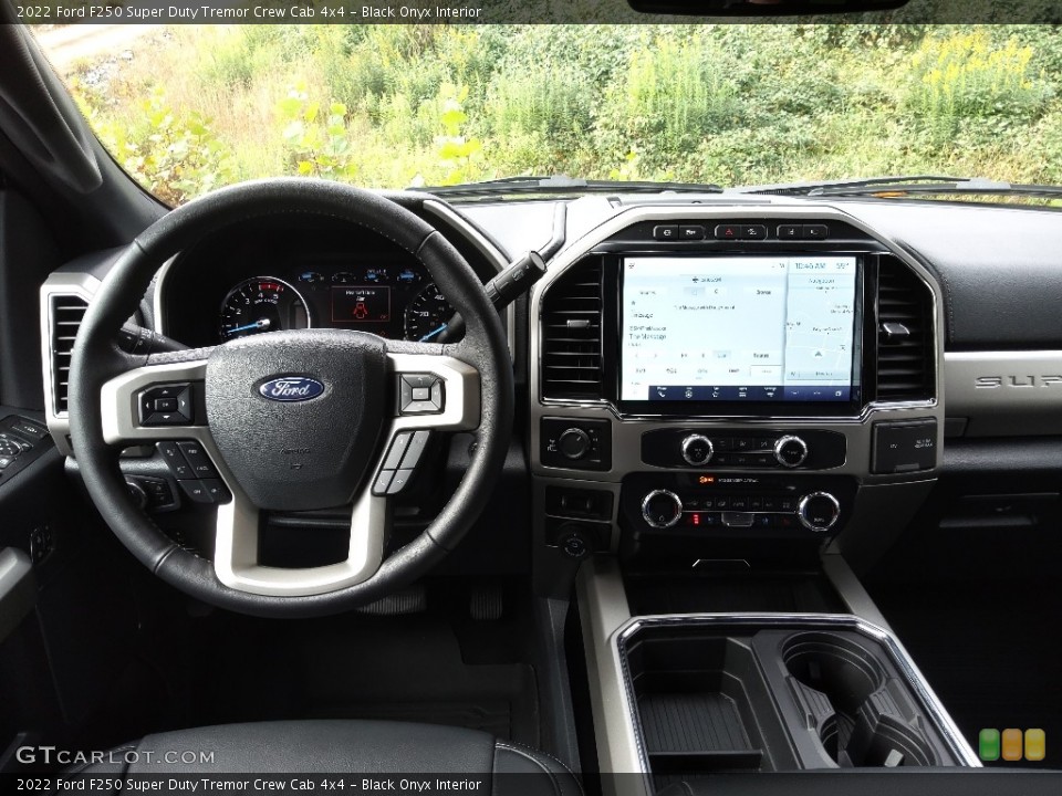Black Onyx Interior Dashboard for the 2022 Ford F250 Super Duty Tremor Crew Cab 4x4 #145155952