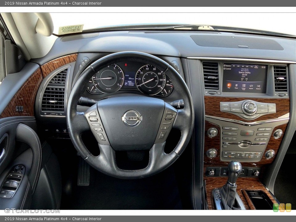 Charcoal Interior Dashboard for the 2019 Nissan Armada Platinum 4x4 #145157863