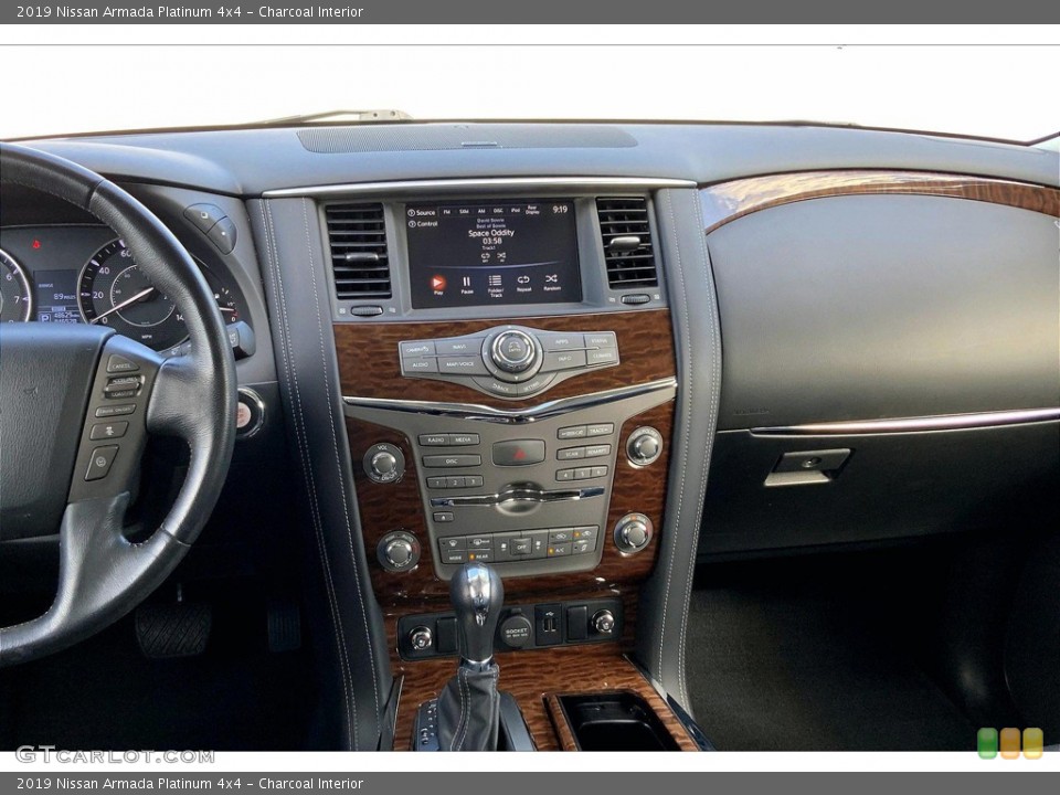 Charcoal Interior Dashboard for the 2019 Nissan Armada Platinum 4x4 #145157887