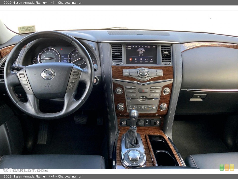 Charcoal Interior Dashboard for the 2019 Nissan Armada Platinum 4x4 #145158139