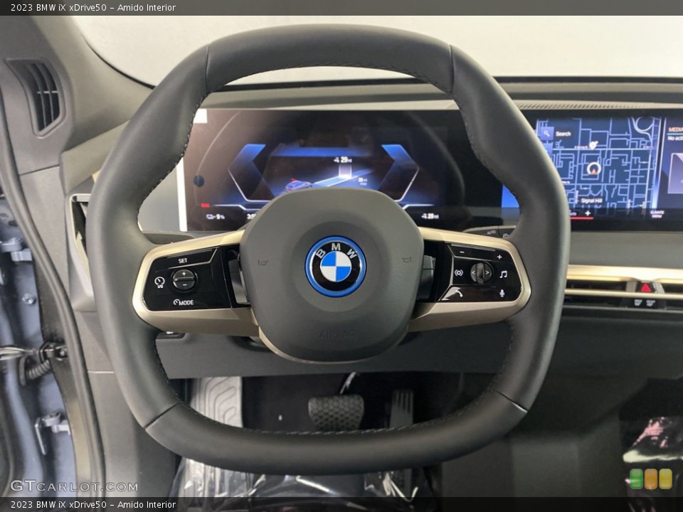 Amido Interior Steering Wheel for the 2023 BMW iX xDrive50 #145158367