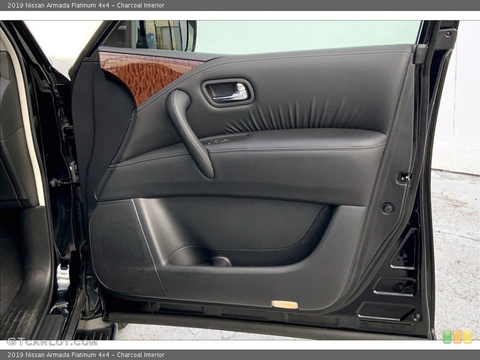 Charcoal Interior Door Panel for the 2019 Nissan Armada Platinum 4x4 #145158418