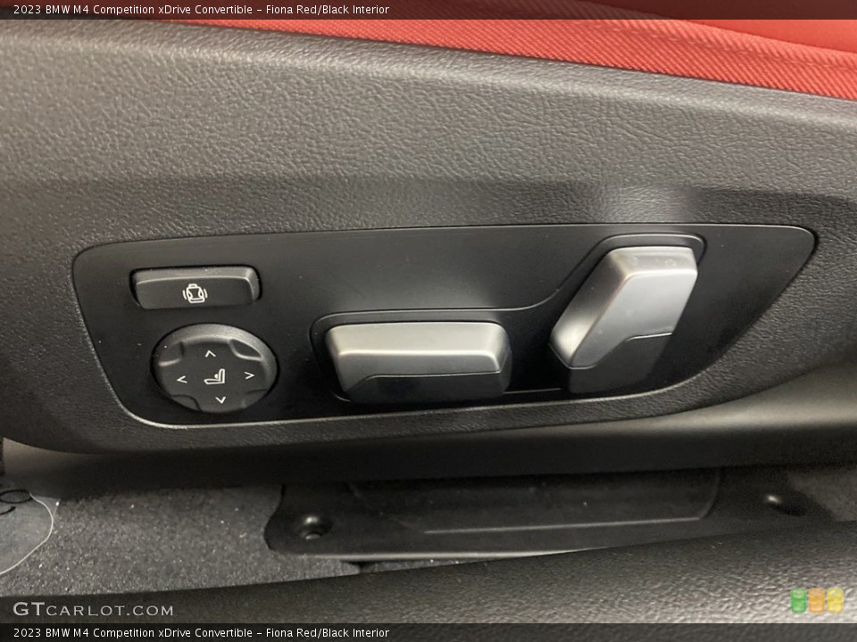 Fiona Red/Black Interior Controls for the 2023 BMW M4 Competition xDrive Convertible #145159654
