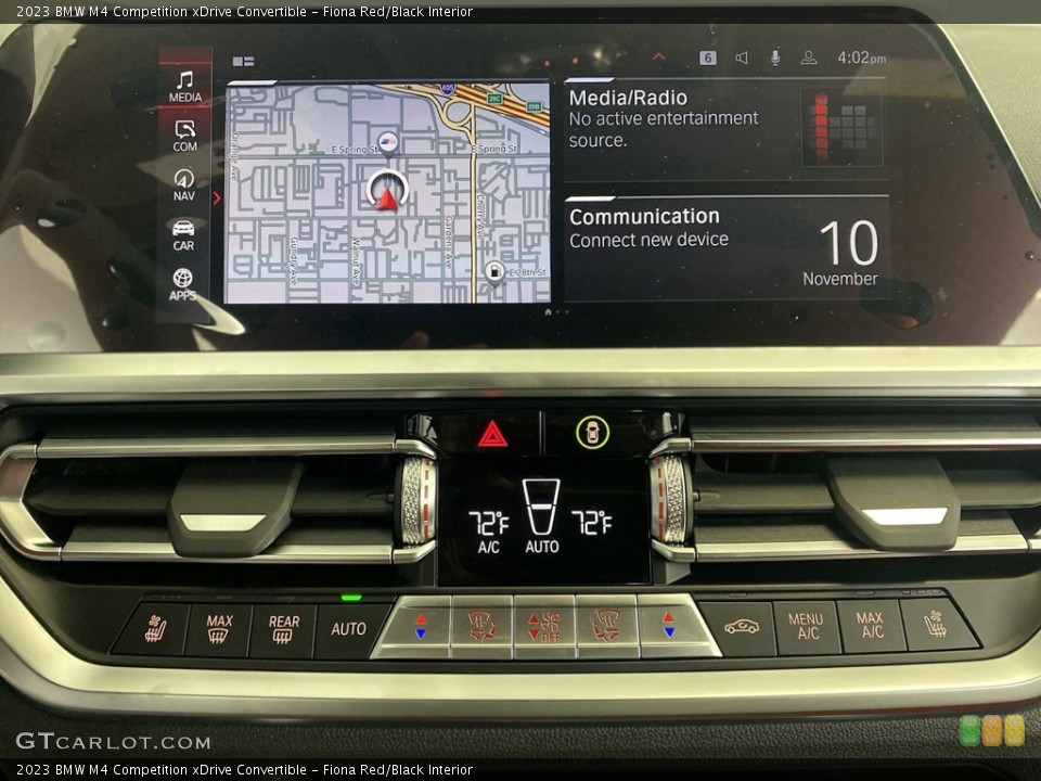 Fiona Red/Black Interior Controls for the 2023 BMW M4 Competition xDrive Convertible #145159828