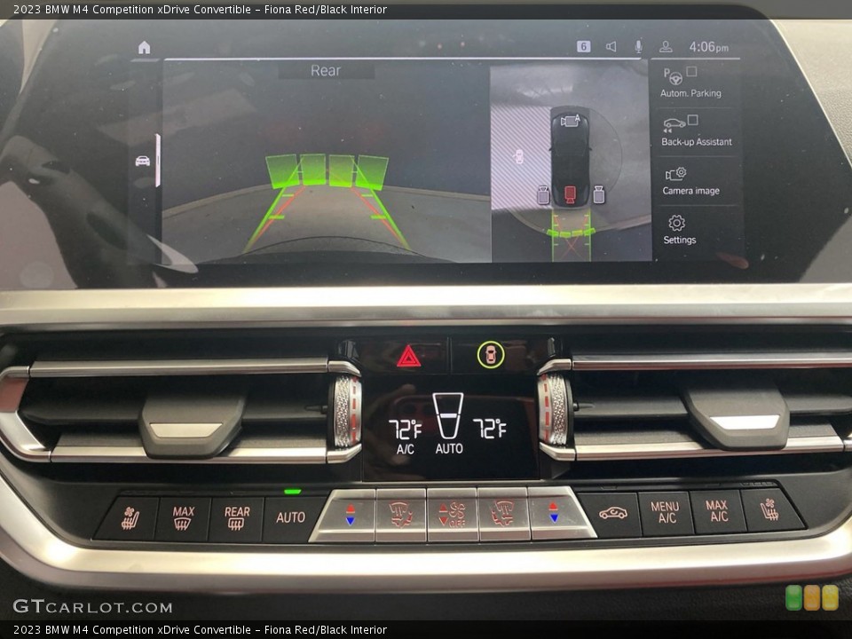 Fiona Red/Black Interior Controls for the 2023 BMW M4 Competition xDrive Convertible #145159879