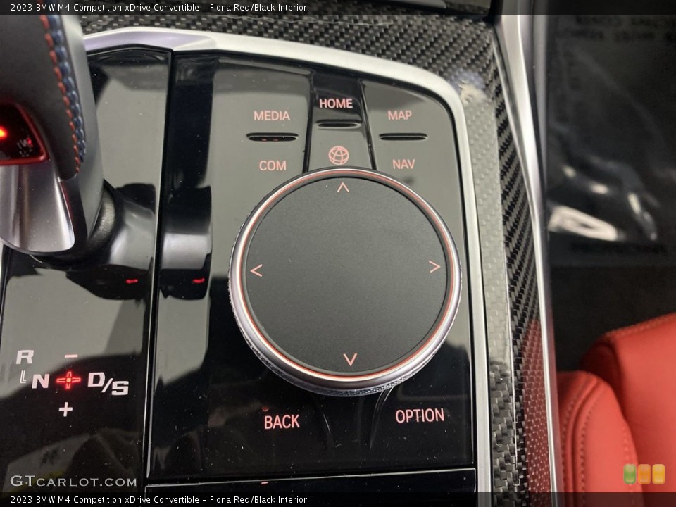 Fiona Red/Black Interior Controls for the 2023 BMW M4 Competition xDrive Convertible #145159986