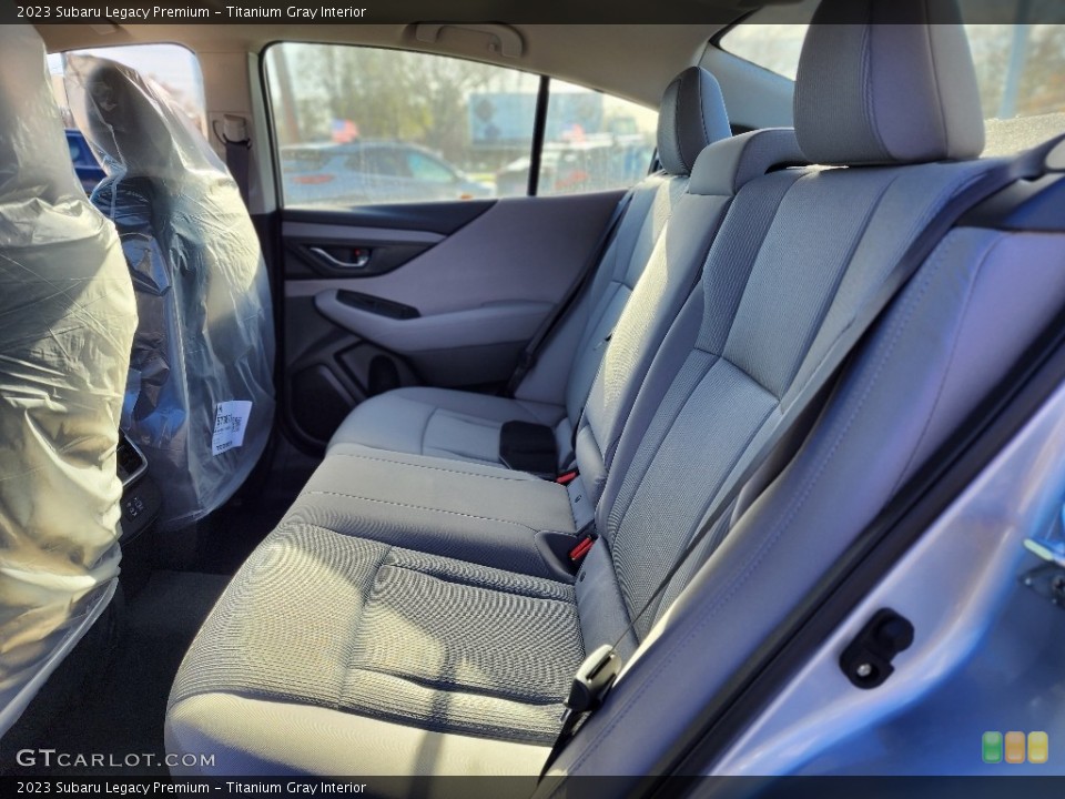Titanium Gray Interior Rear Seat for the 2023 Subaru Legacy Premium #145163296