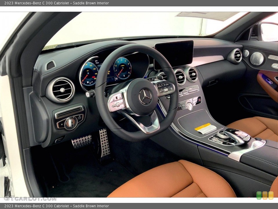 Saddle Brown 2023 Mercedes-Benz C Interiors