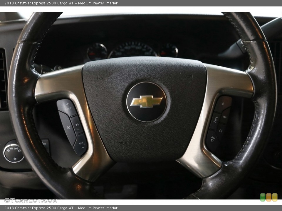 Medium Pewter Interior Steering Wheel for the 2018 Chevrolet Express 2500 Cargo WT #145164364