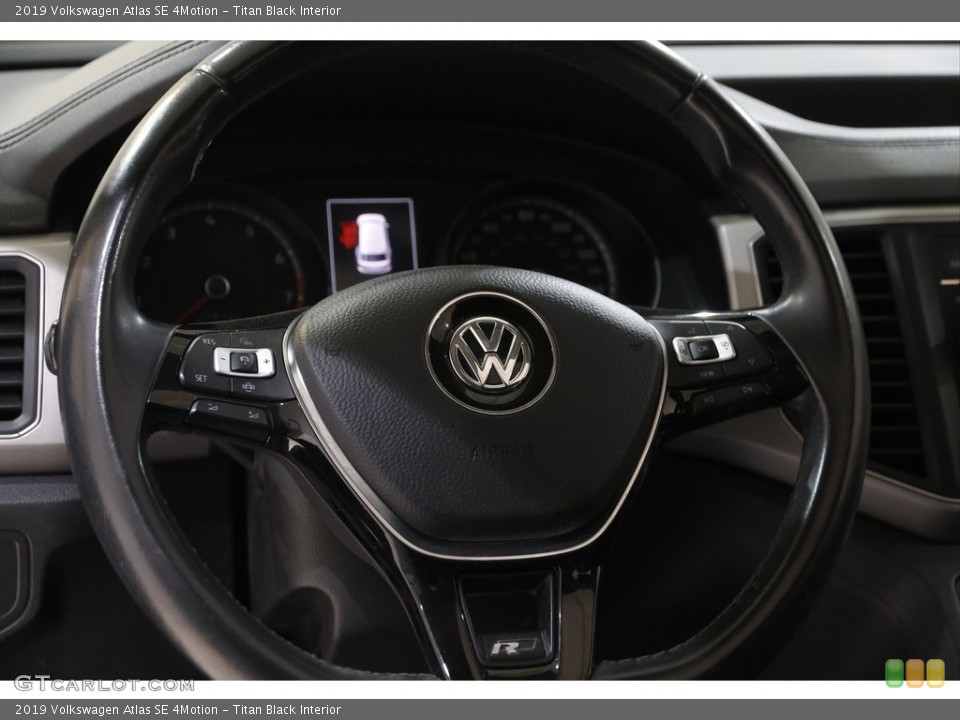 Titan Black Interior Steering Wheel for the 2019 Volkswagen Atlas SE 4Motion #145164883