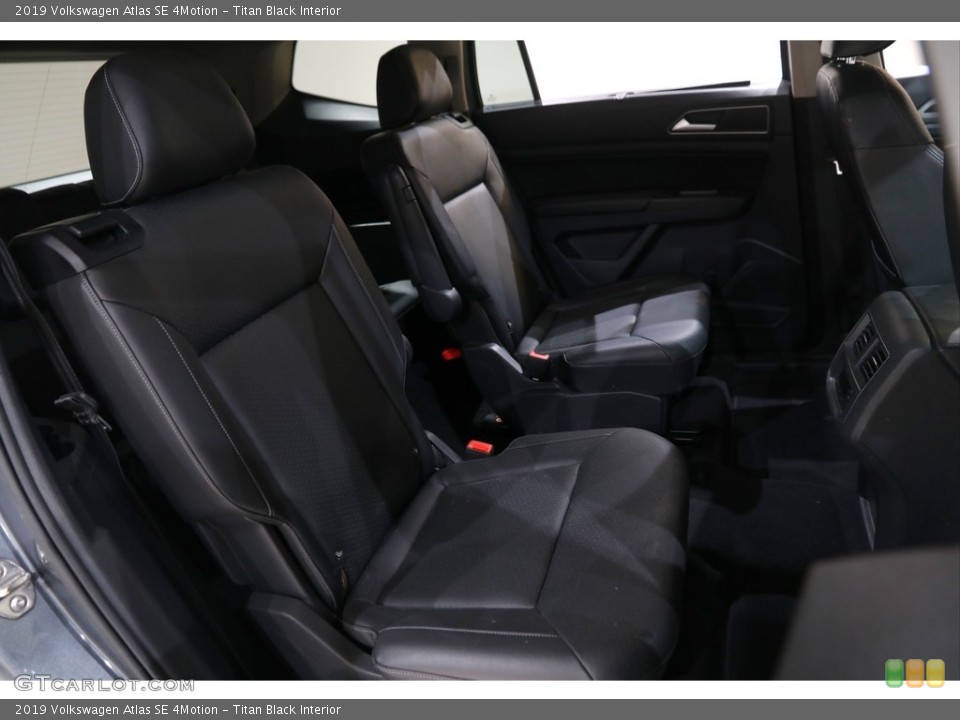 Titan Black Interior Rear Seat for the 2019 Volkswagen Atlas SE 4Motion #145164910