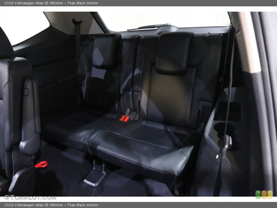 Titan Black Interior Rear Seat for the 2019 Volkswagen Atlas SE 4Motion #145164916