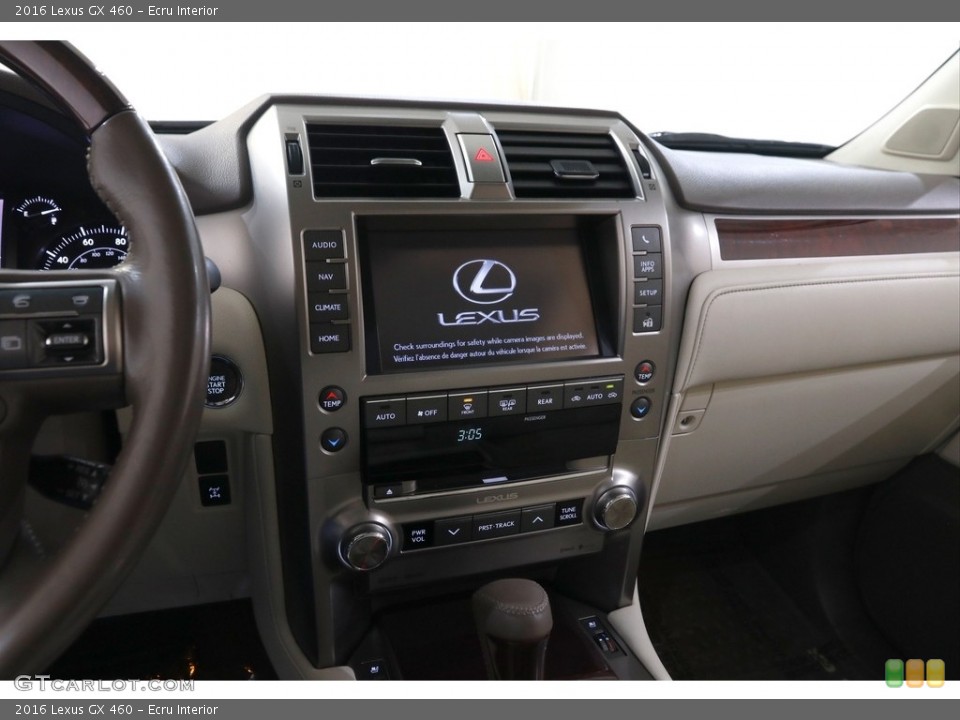 Ecru Interior Controls for the 2016 Lexus GX 460 #145165458