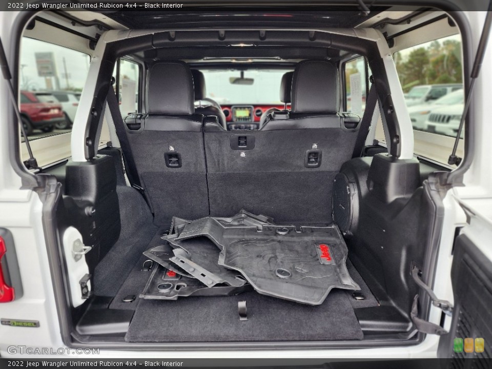 Black Interior Trunk for the 2022 Jeep Wrangler Unlimited Rubicon 4x4 #145166030