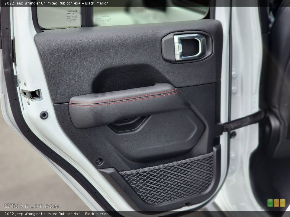 Black Interior Door Panel for the 2022 Jeep Wrangler Unlimited Rubicon 4x4 #145166075