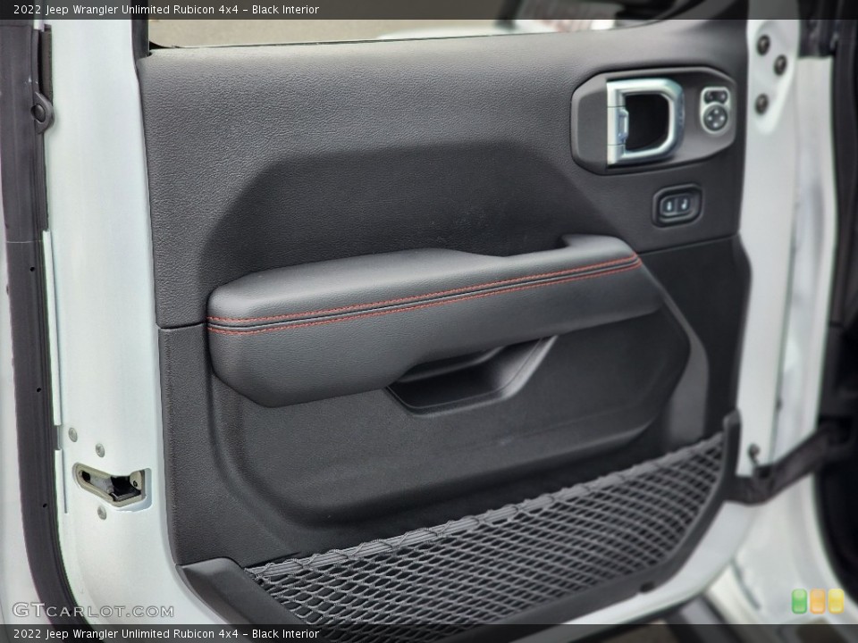 Black Interior Door Panel for the 2022 Jeep Wrangler Unlimited Rubicon 4x4 #145166114