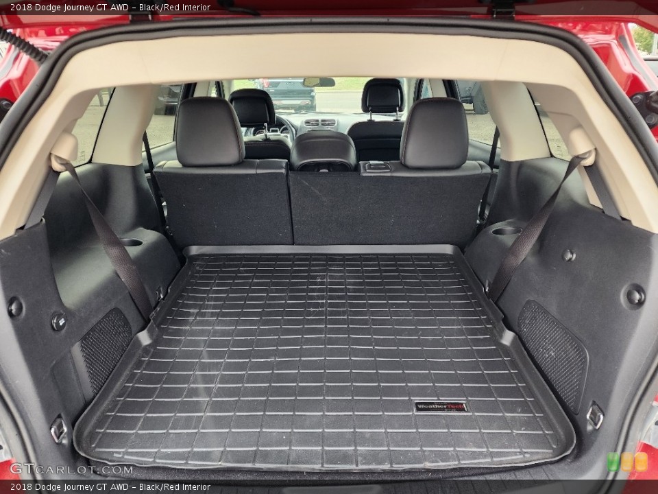 Black/Red Interior Trunk for the 2018 Dodge Journey GT AWD #145166516