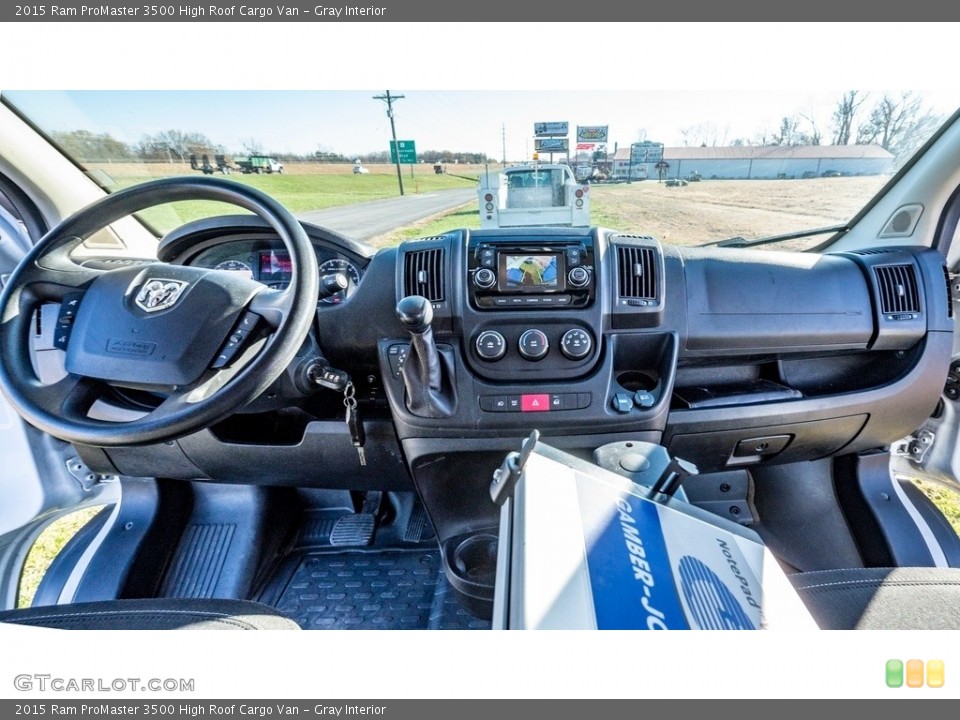 Gray Interior Dashboard for the 2015 Ram ProMaster 3500 High Roof Cargo Van #145167434