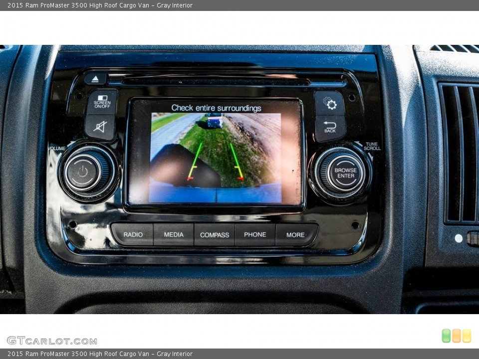 Gray Interior Controls for the 2015 Ram ProMaster 3500 High Roof Cargo Van #145167452