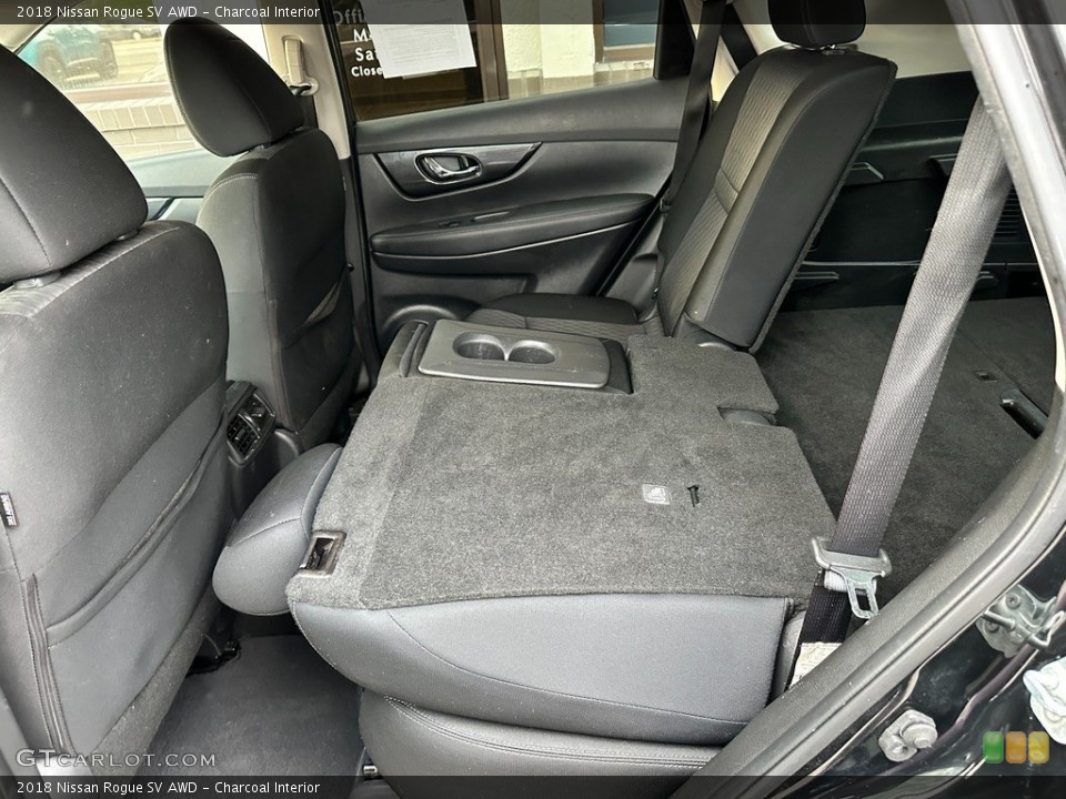 Charcoal Interior Rear Seat for the 2018 Nissan Rogue SV AWD #145167758