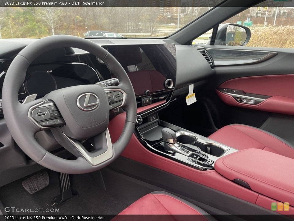 Dark Rose Interior Photo for the 2023 Lexus NX 350 Premium AWD #145169535