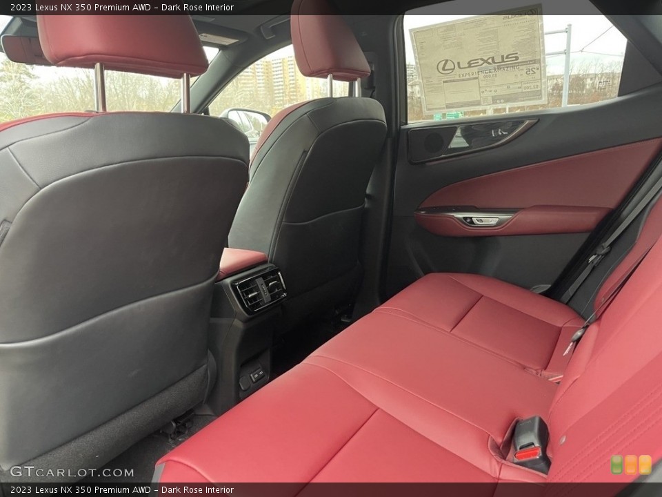 Dark Rose 2023 Lexus NX Interiors