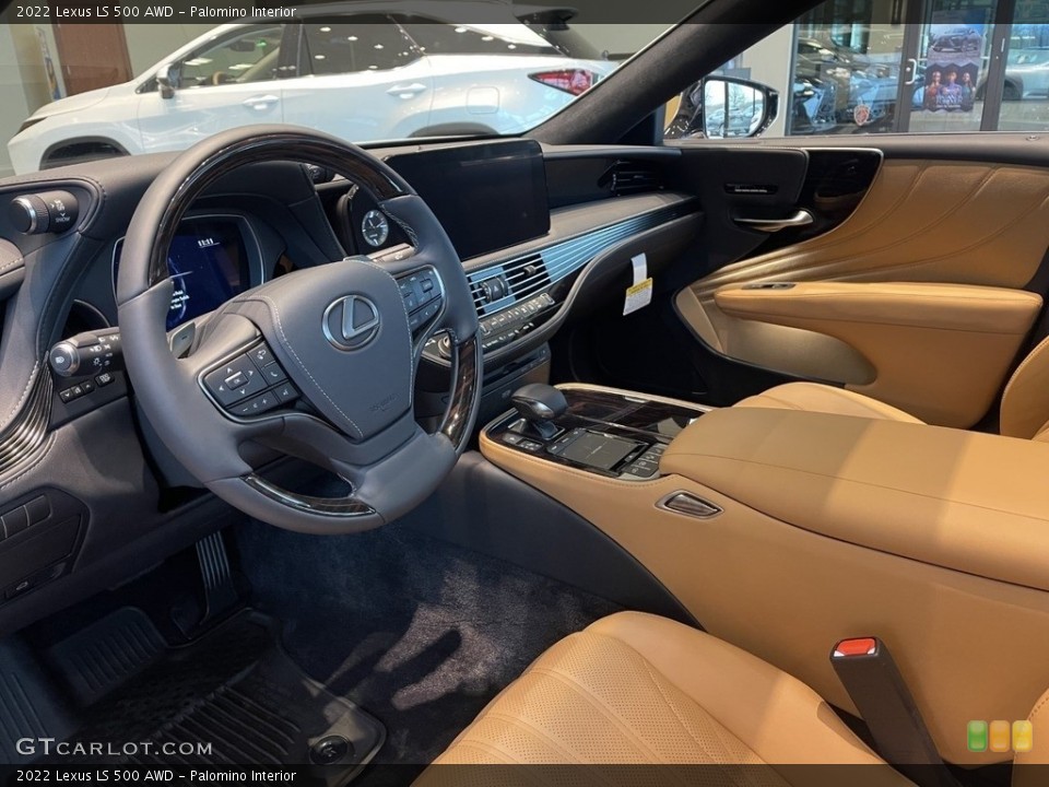 Palomino Interior Photo for the 2022 Lexus LS 500 AWD #145169607