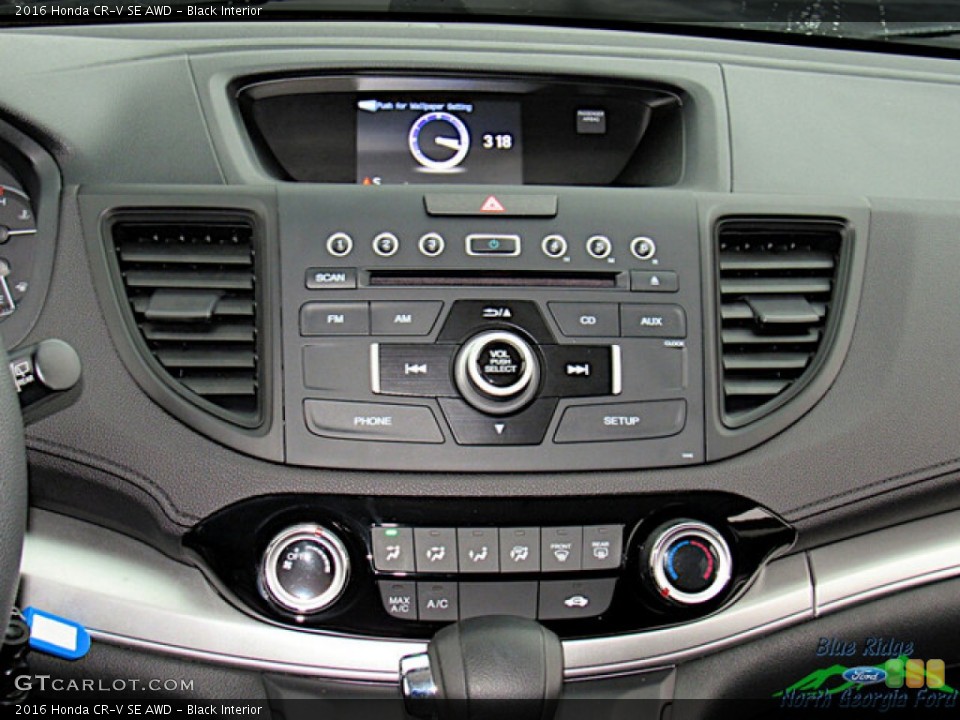 Black Interior Controls for the 2016 Honda CR-V SE AWD #145171167