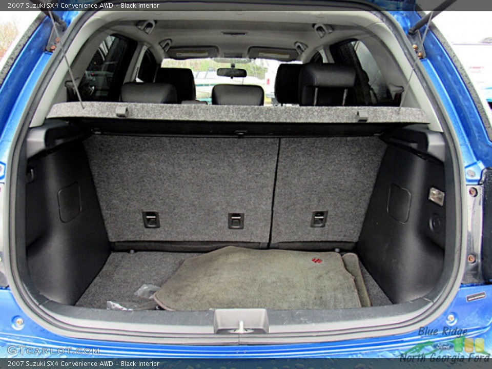 Black Interior Trunk for the 2007 Suzuki SX4 Convenience AWD #145171407
