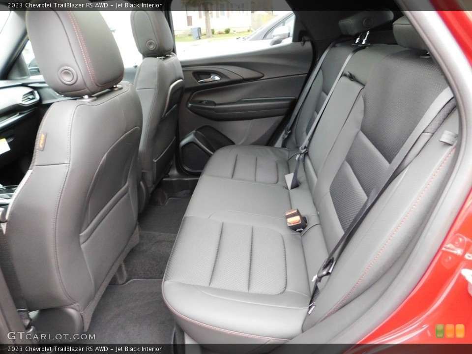Jet Black Interior Rear Seat for the 2023 Chevrolet TrailBlazer RS AWD #145172864