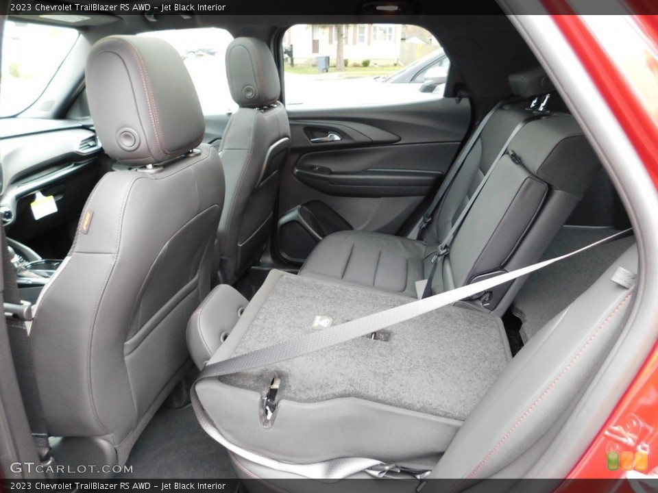Jet Black Interior Rear Seat for the 2023 Chevrolet TrailBlazer RS AWD #145172885