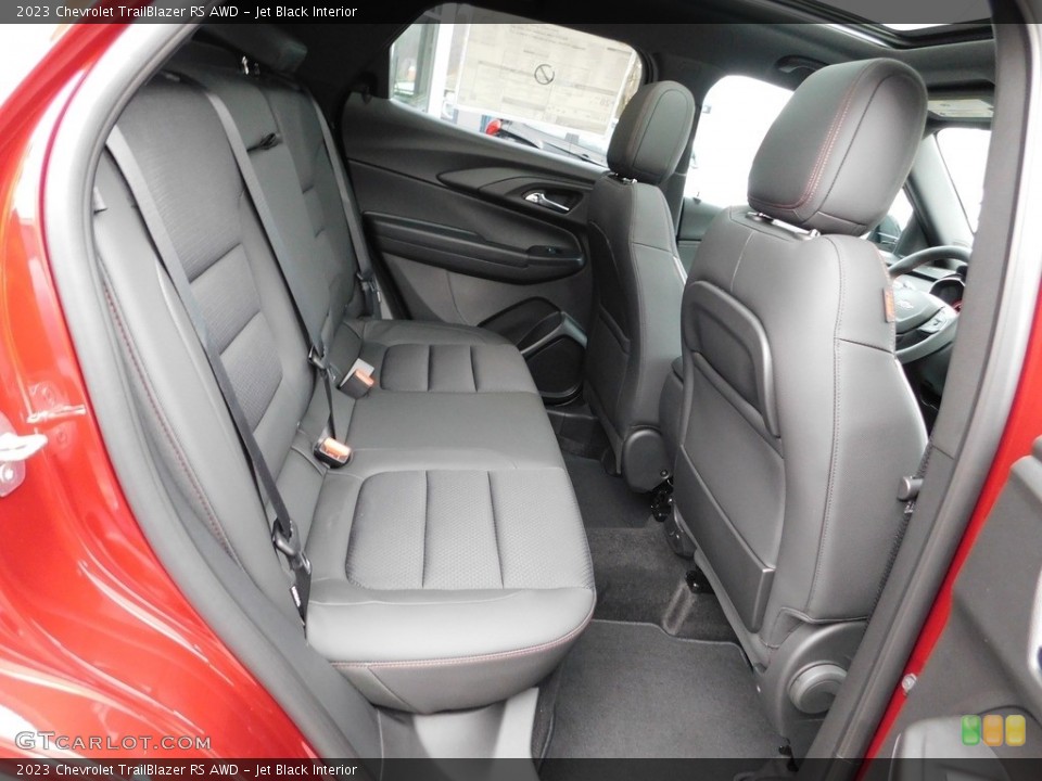 Jet Black Interior Rear Seat for the 2023 Chevrolet TrailBlazer RS AWD #145172969